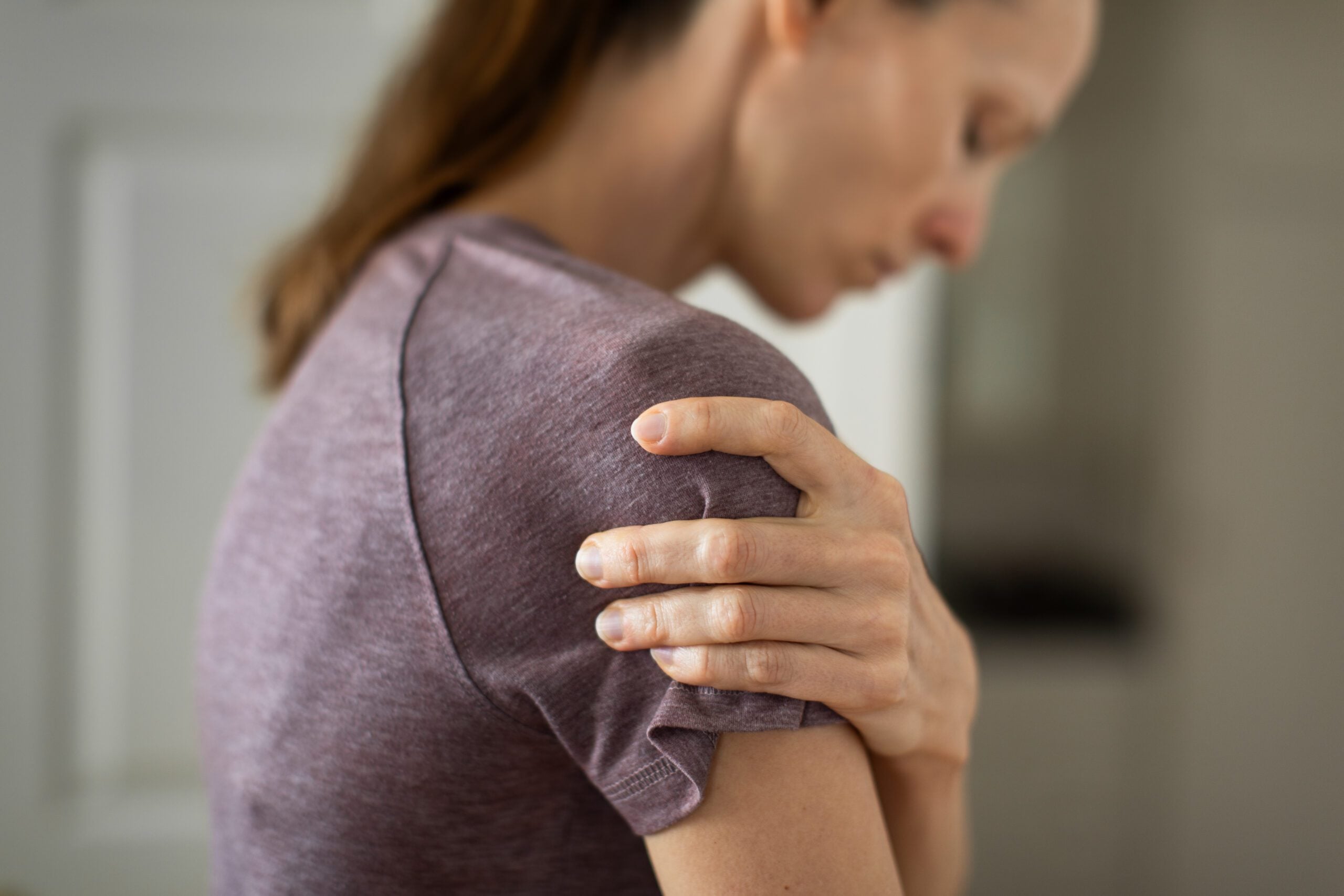 Injured woman